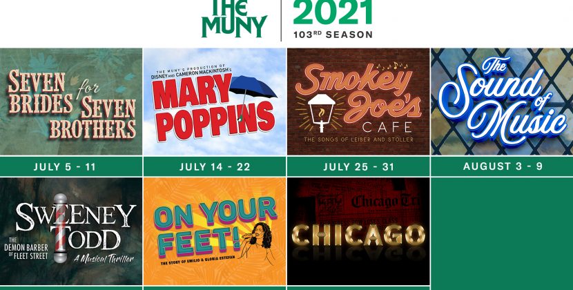 Muny Announces Plans for New Dates and New Show Order for 2021 Season