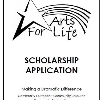 Arts For Life Accepting Scholarship Applications – Deadline May 25