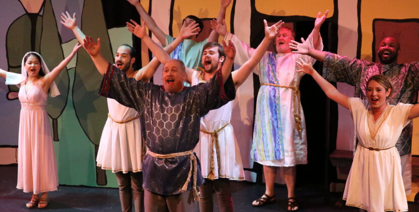 Spry Cast Goes For Laughs in Outdated ‘A Funny Thing Happened On the Way to the Forum’