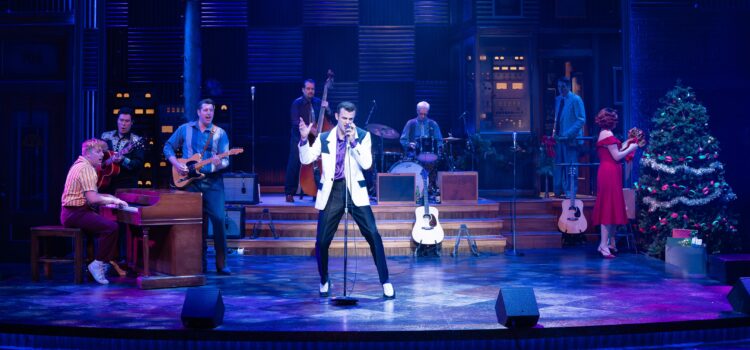 The Rep, Stages Brightly Gift Wrap a Spirited ‘Million Dollar Quartet Christmas’