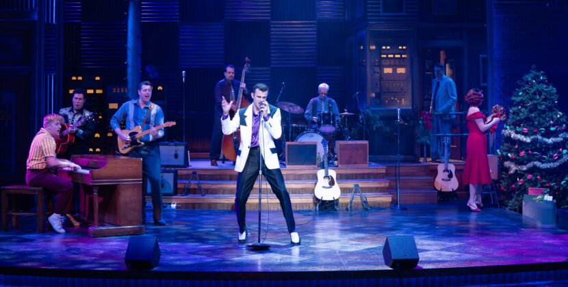 The Rep, Stages Brightly Gift Wrap a Spirited ‘Million Dollar Quartet Christmas’