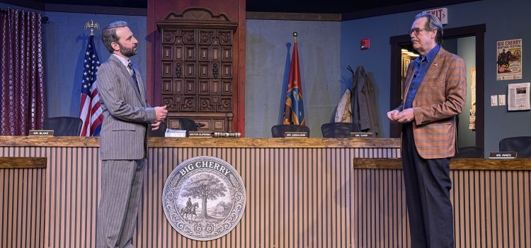 Mendacity meets the mundane in Stray Dog’s razor-sharp ‘The Minutes’