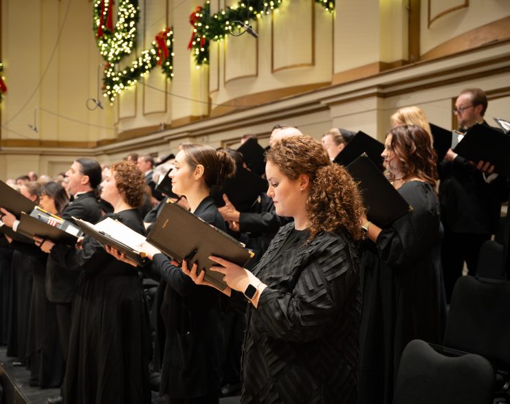 Bach Society’s Candlelight Concert Finds Its Radiance in Rutter — and in Emily Birsan’s Voice