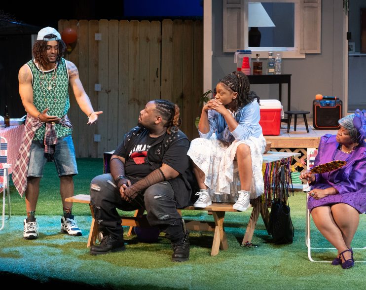 ‘Fat Ham’ Flips a Family Tragedy to Free Characters Instead in Black Rep’s Spirited Interpretation