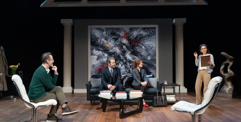 Dynamic Quartet Razor-Sharp in New Jewish Theatre’s  ‘God of Carnage’