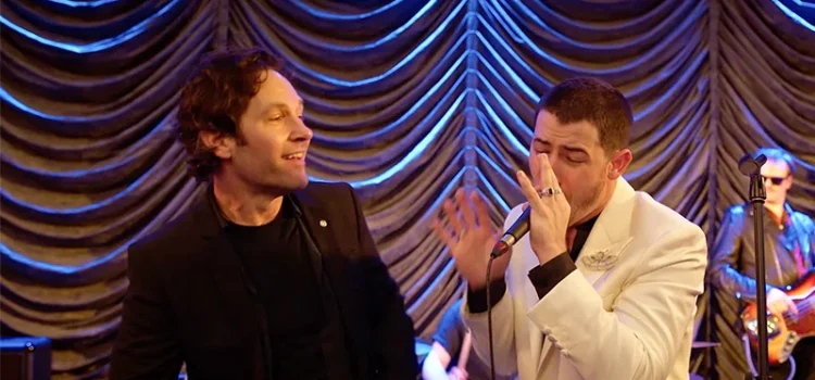 Paul Rudd, Nick Jonas Strike a Chord in Carney’s Kicky ‘Power Ballad’