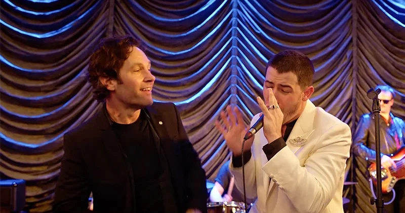 Paul Rudd, Nick Jonas Strike a Chord in Carney’s Kicky ‘Power Ballad’