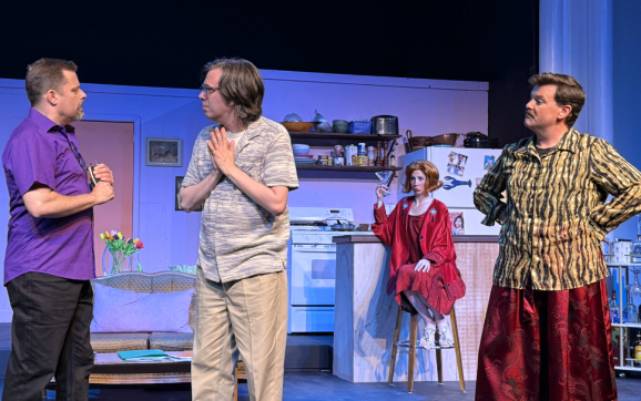 Wackiness Ensues in Stray Dog’s Broad Farce ‘3 Sheets to the Wind’