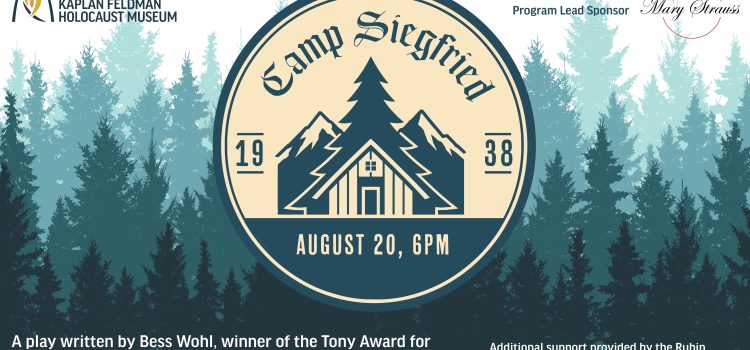 St. Louis Holocaust Museum Presents Staged Reading of ‘Camp Siegfried’ 