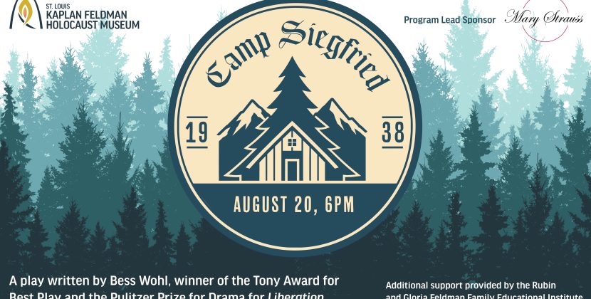 St. Louis Holocaust Museum Presents Staged Reading of ‘Camp Siegfried’ 